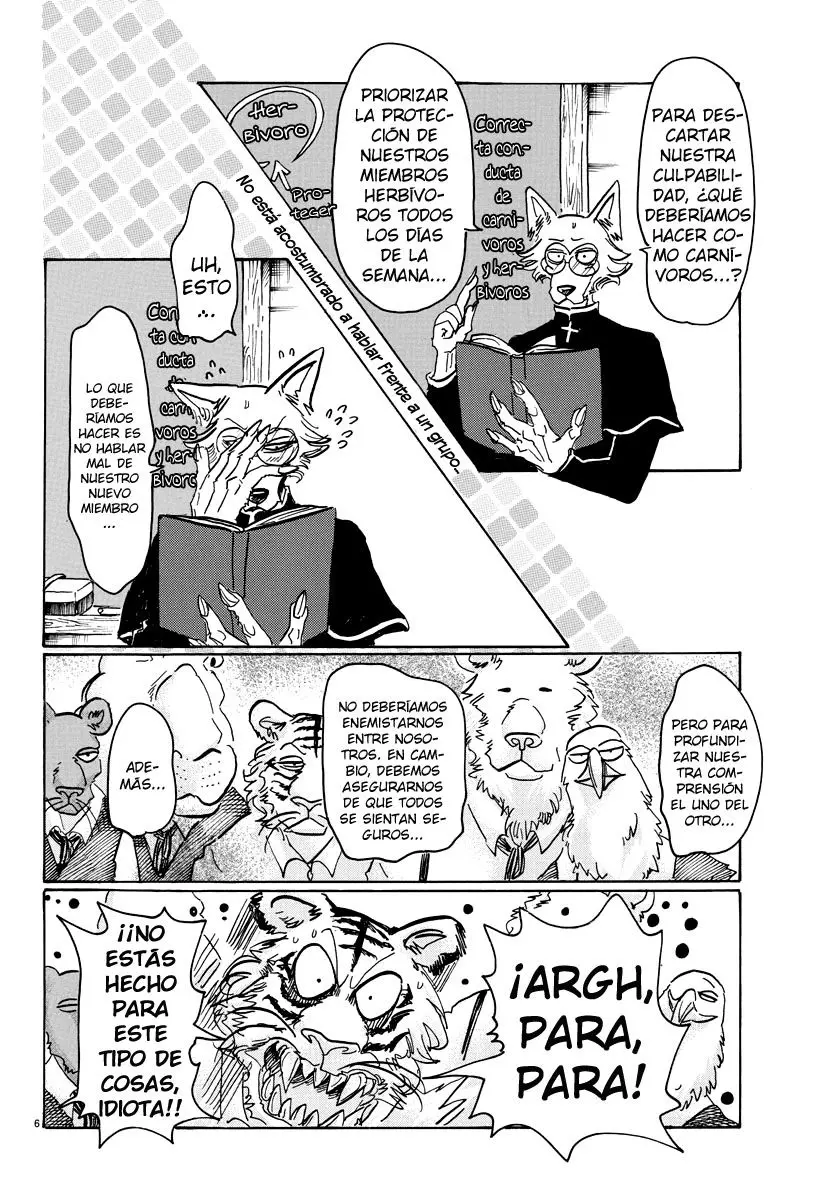 Beastars capítulo 59, página 8