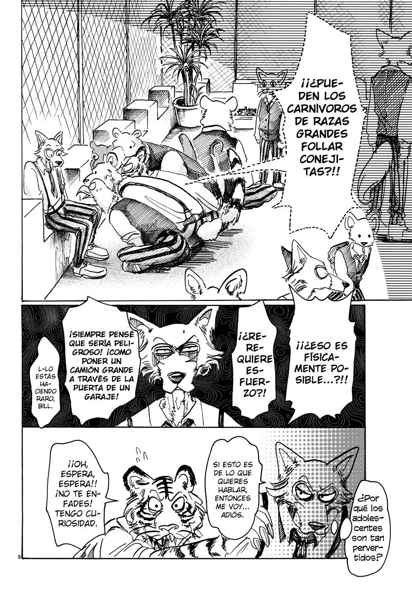 Beastars capítulo 59, página 10