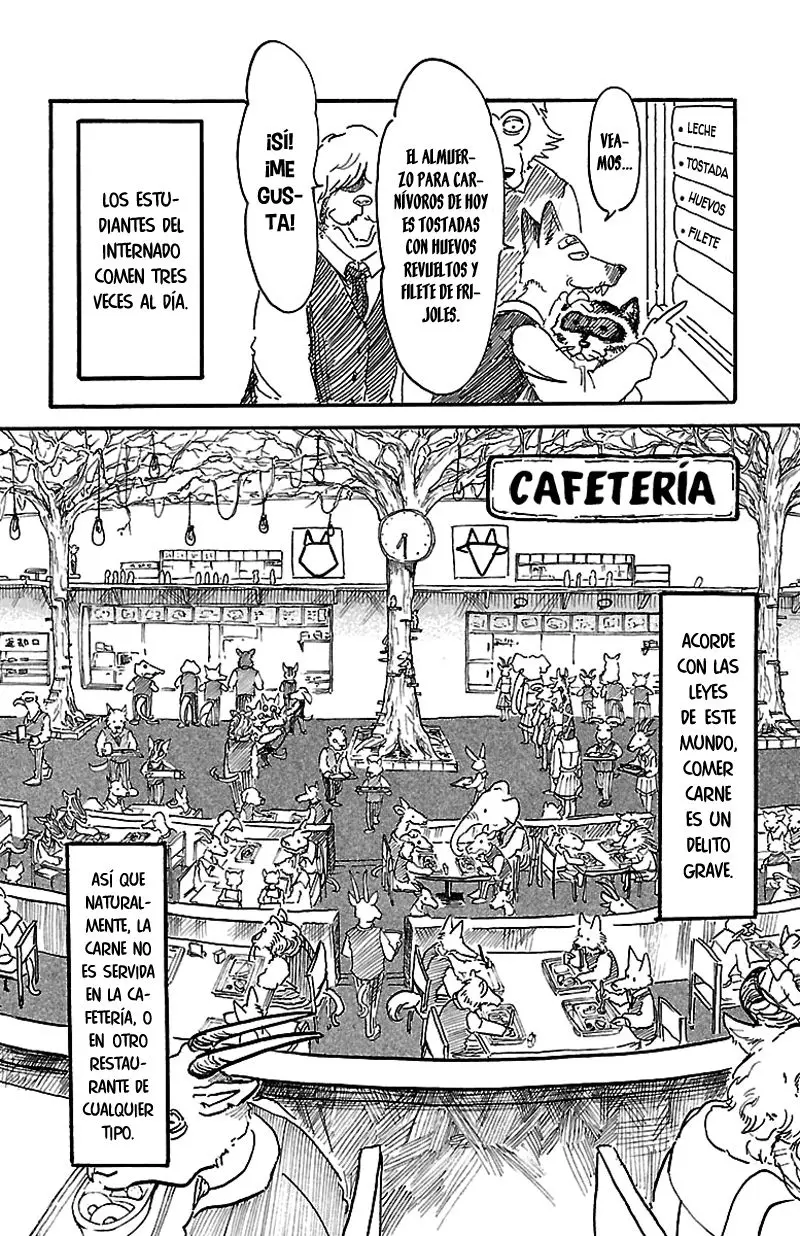 Beastars capítulo 6, página 8