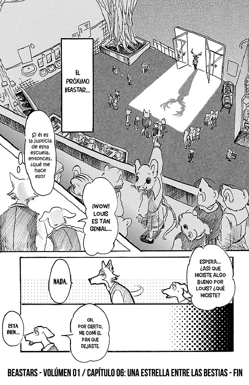 Beastars capítulo 6, página 25