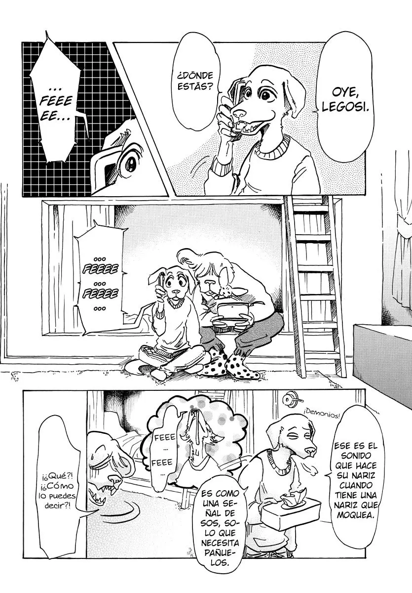 Beastars capítulo 61, página 3