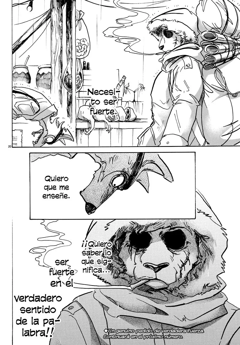 Beastars capítulo 61, página 20