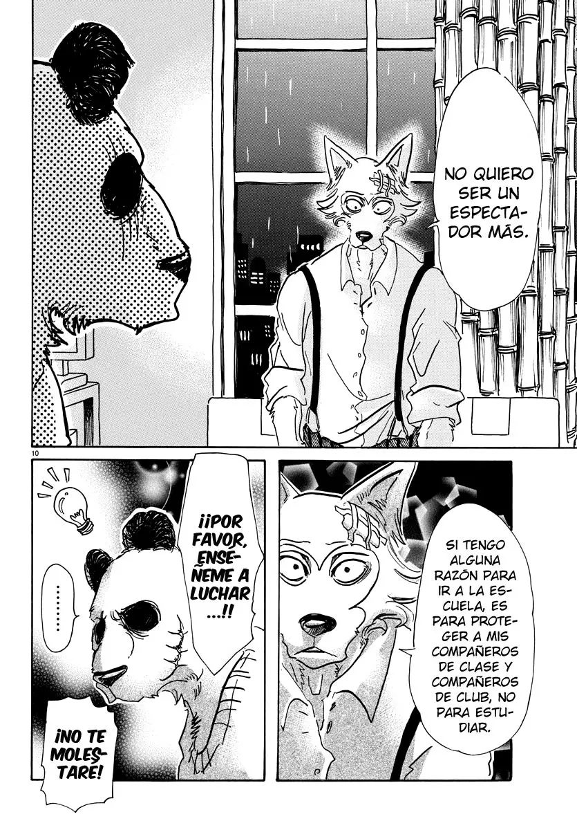 Beastars capítulo 62, página 10