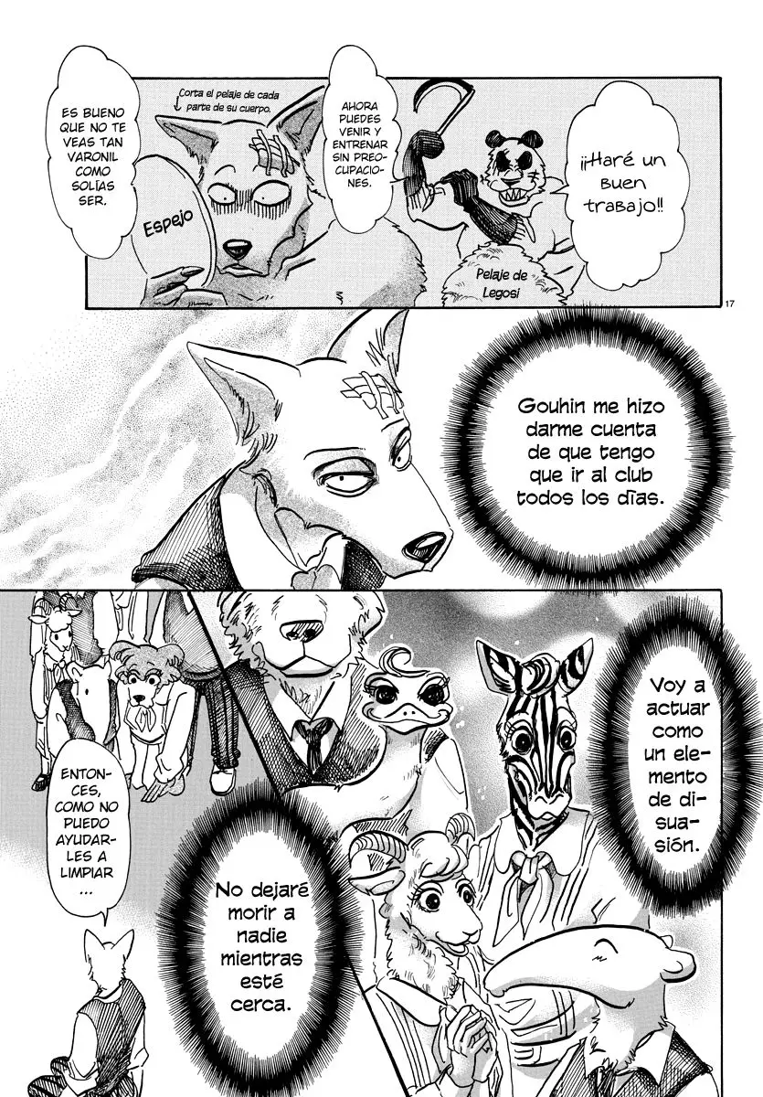 Beastars capítulo 62, página 17