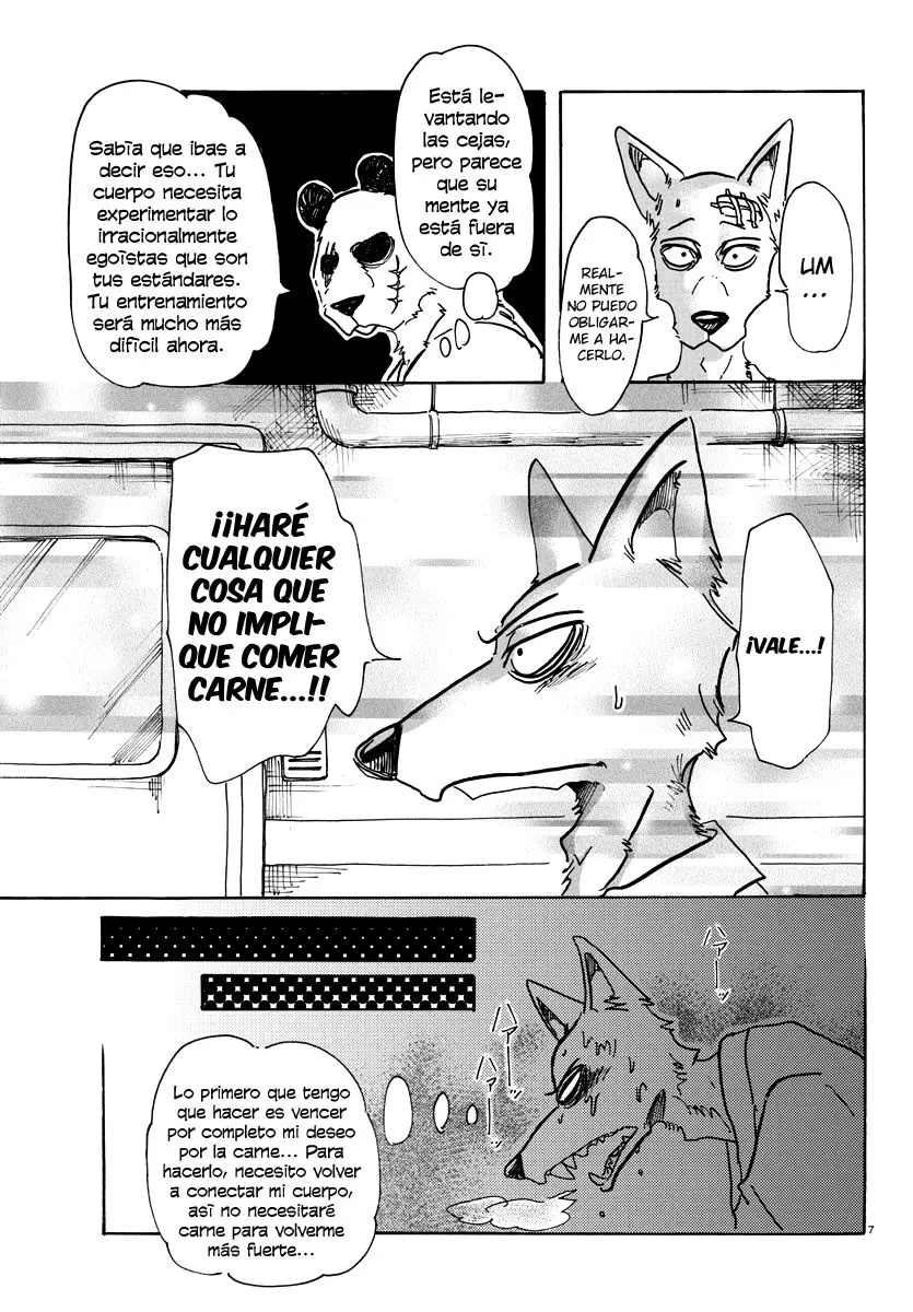 Beastars capítulo 63, página 8