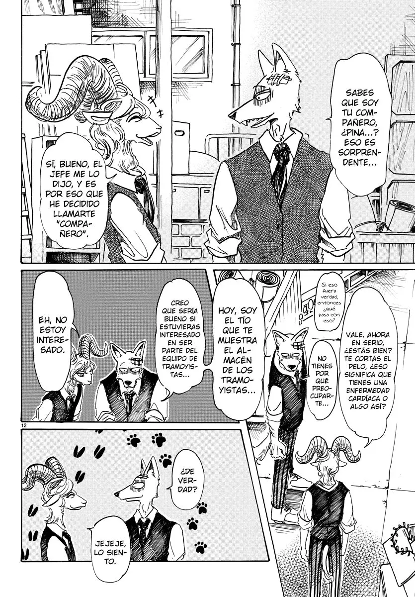 Beastars capítulo 63, página 13