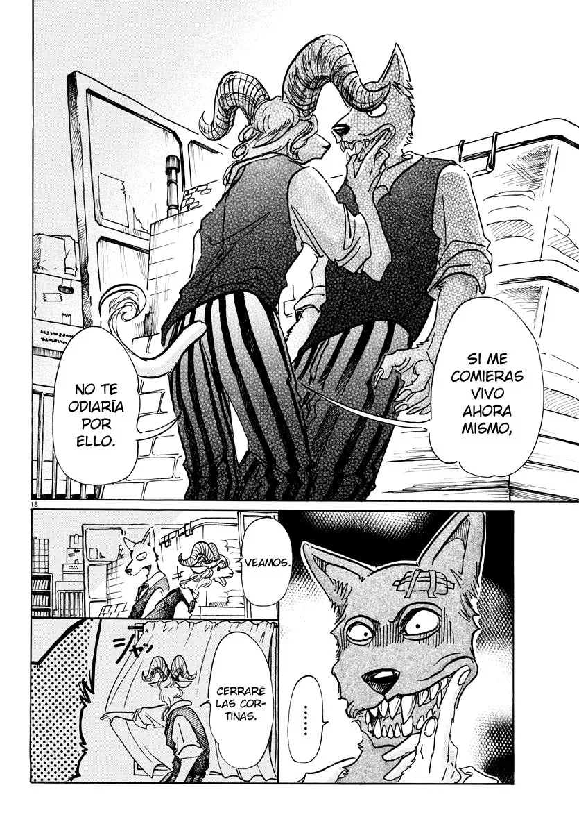 Beastars capítulo 63, página 19