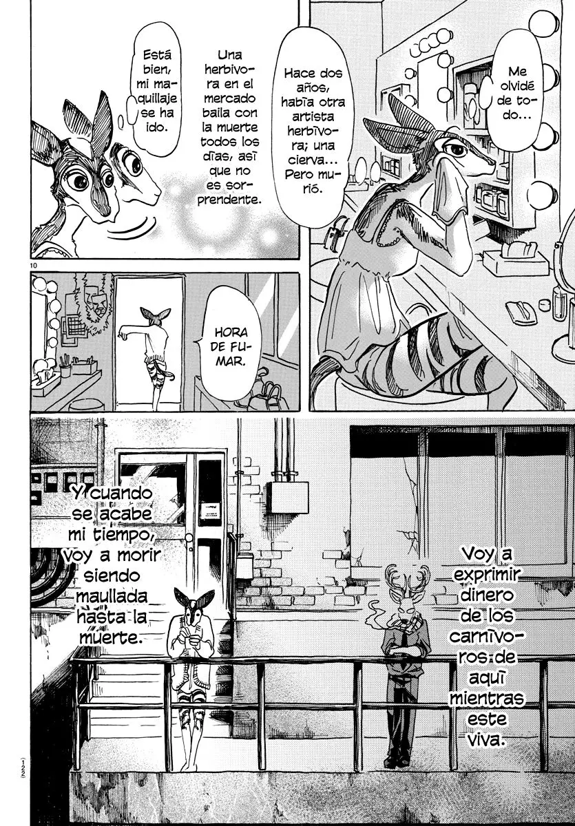 Beastars capítulo 64, página 11