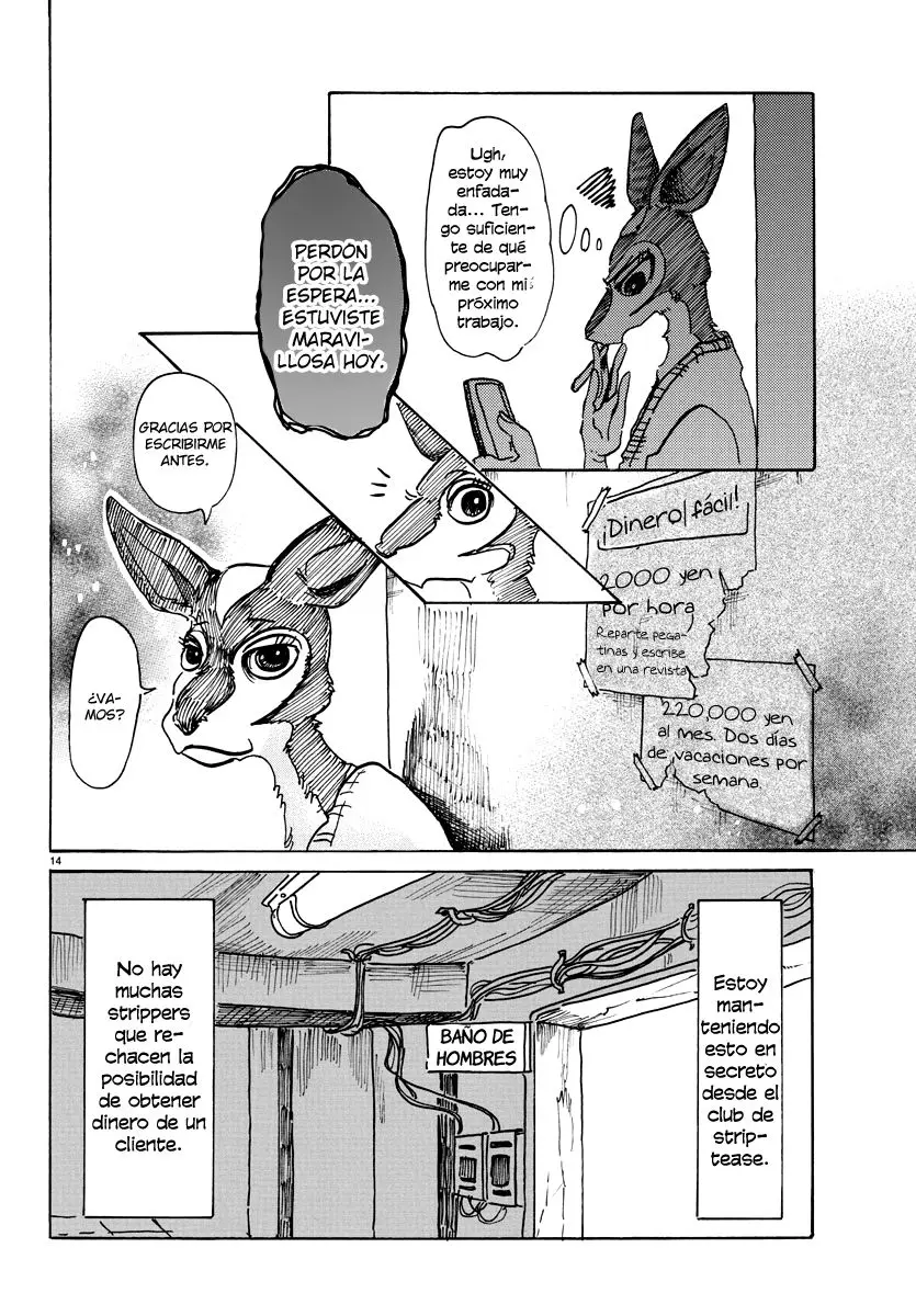 Beastars capítulo 64, página 15