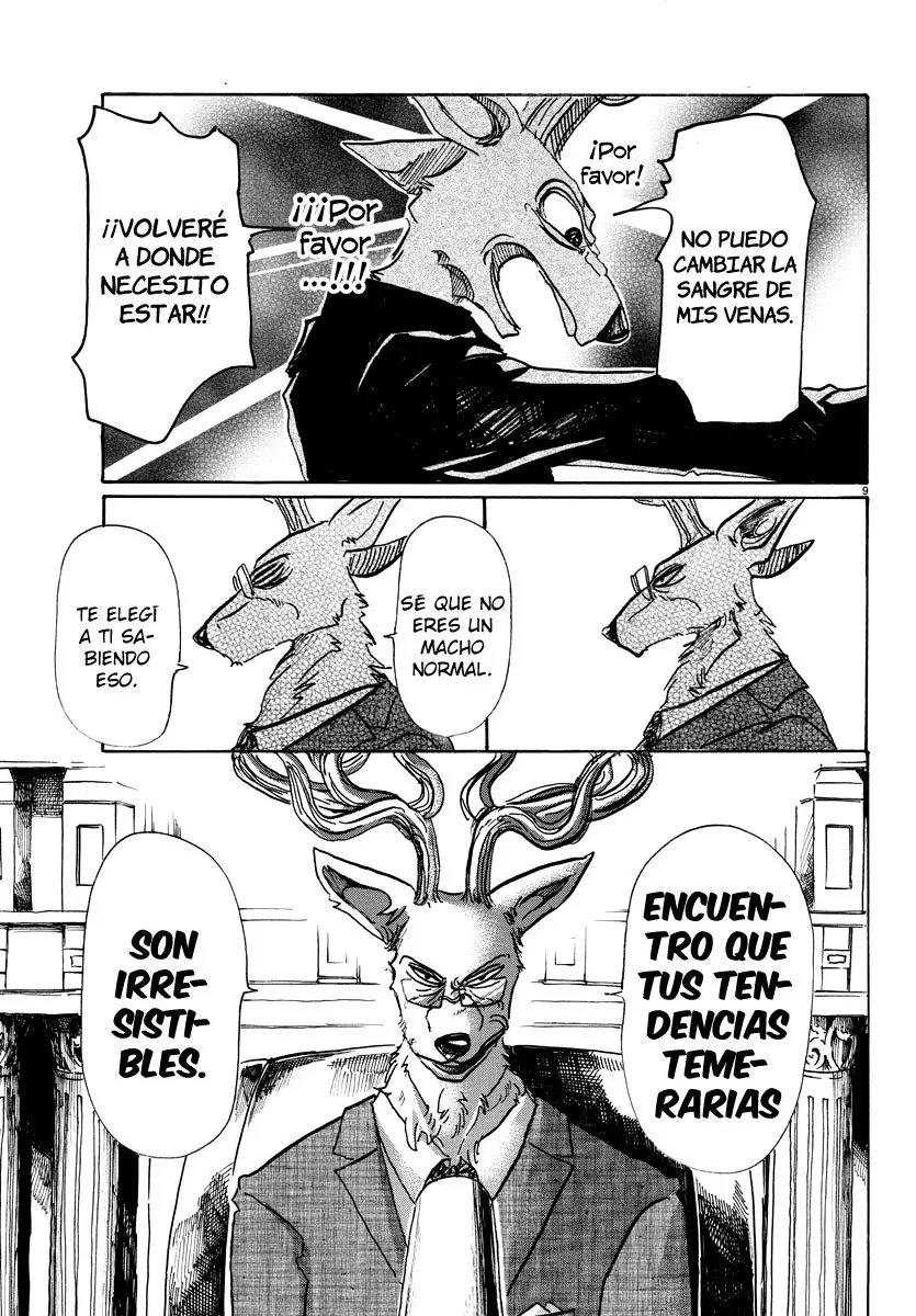 Beastars capítulo 65, página 10