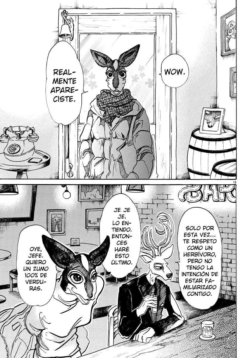 Beastars capítulo 65, página 14