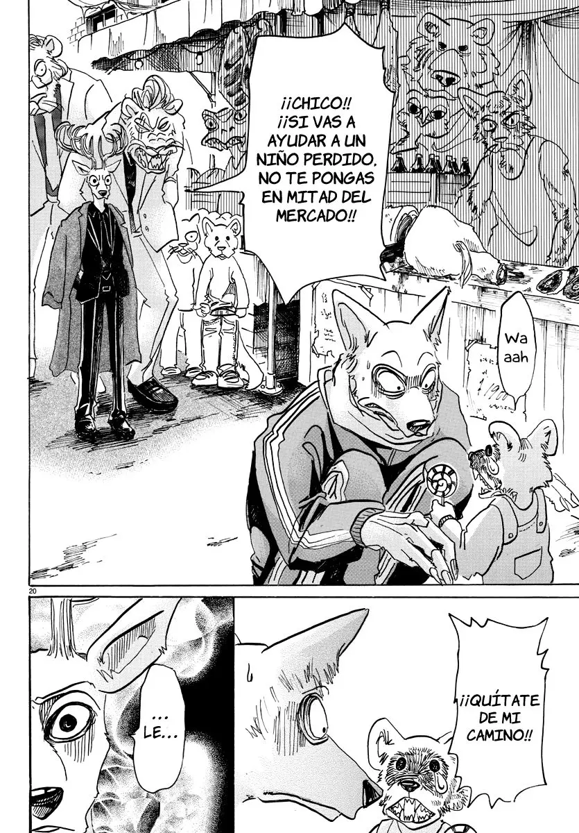 Beastars capítulo 65, página 20