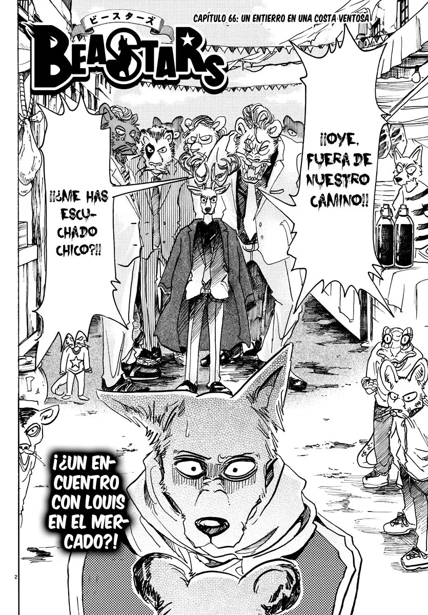 Beastars capítulo 66, página 3