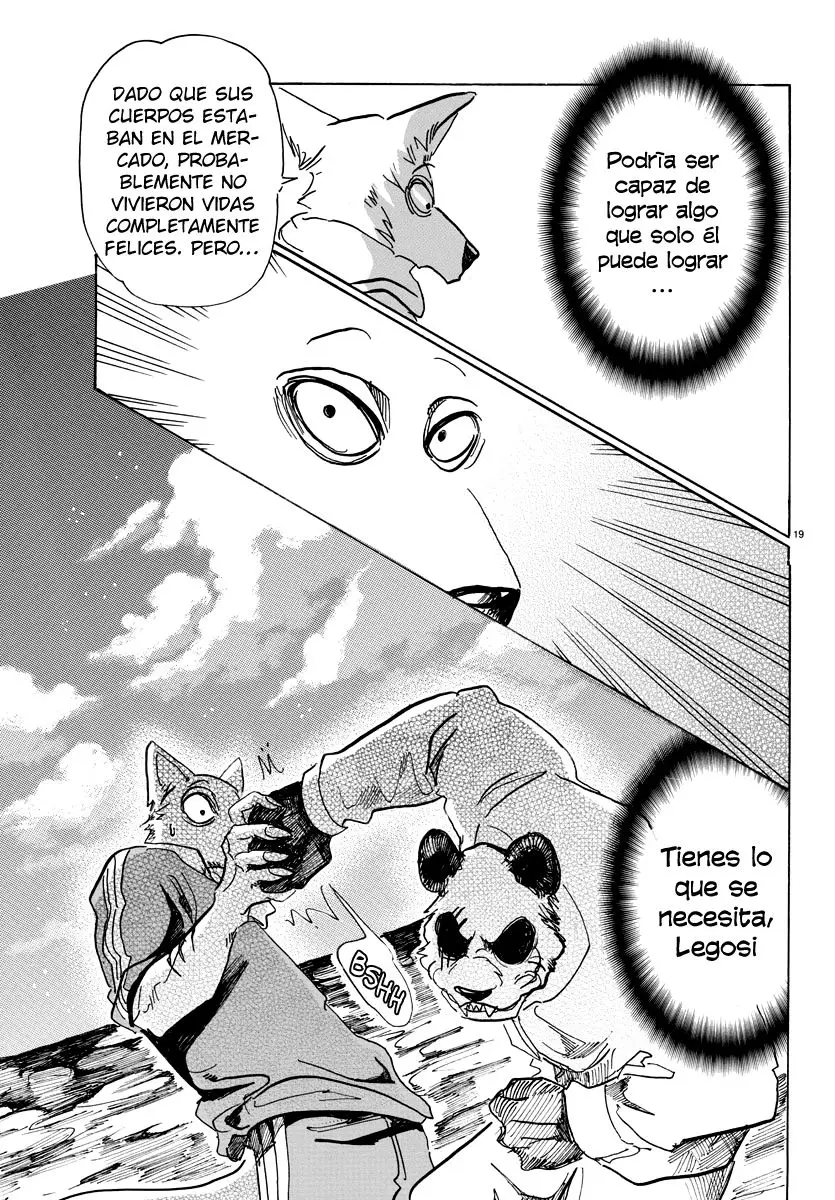 Beastars capítulo 66, página 19