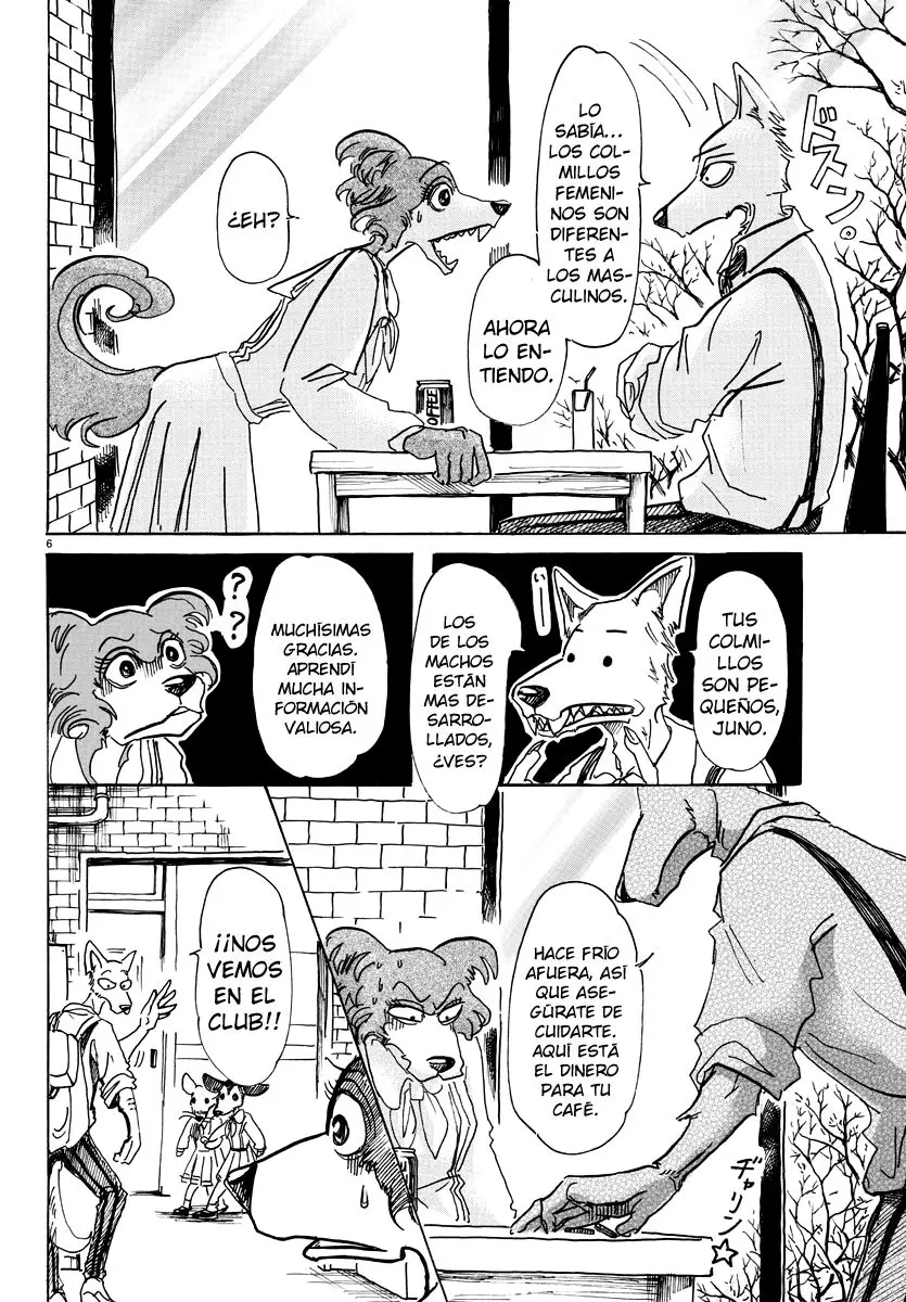Beastars capítulo 67, página 8
