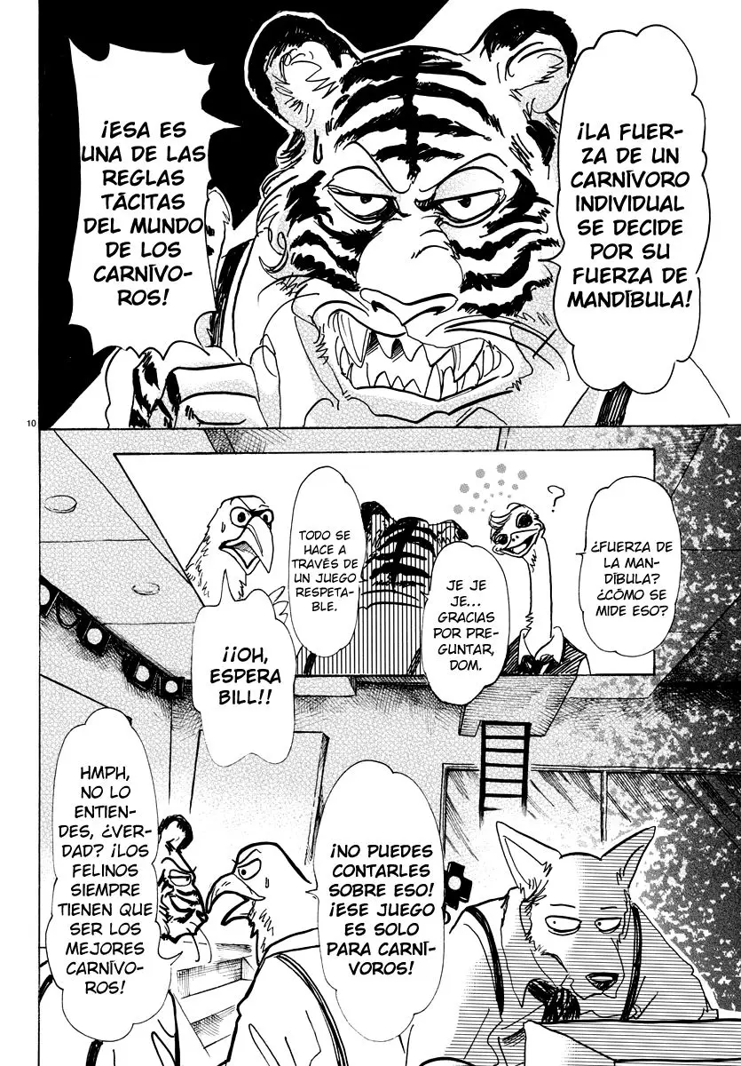 Beastars capítulo 67, página 12