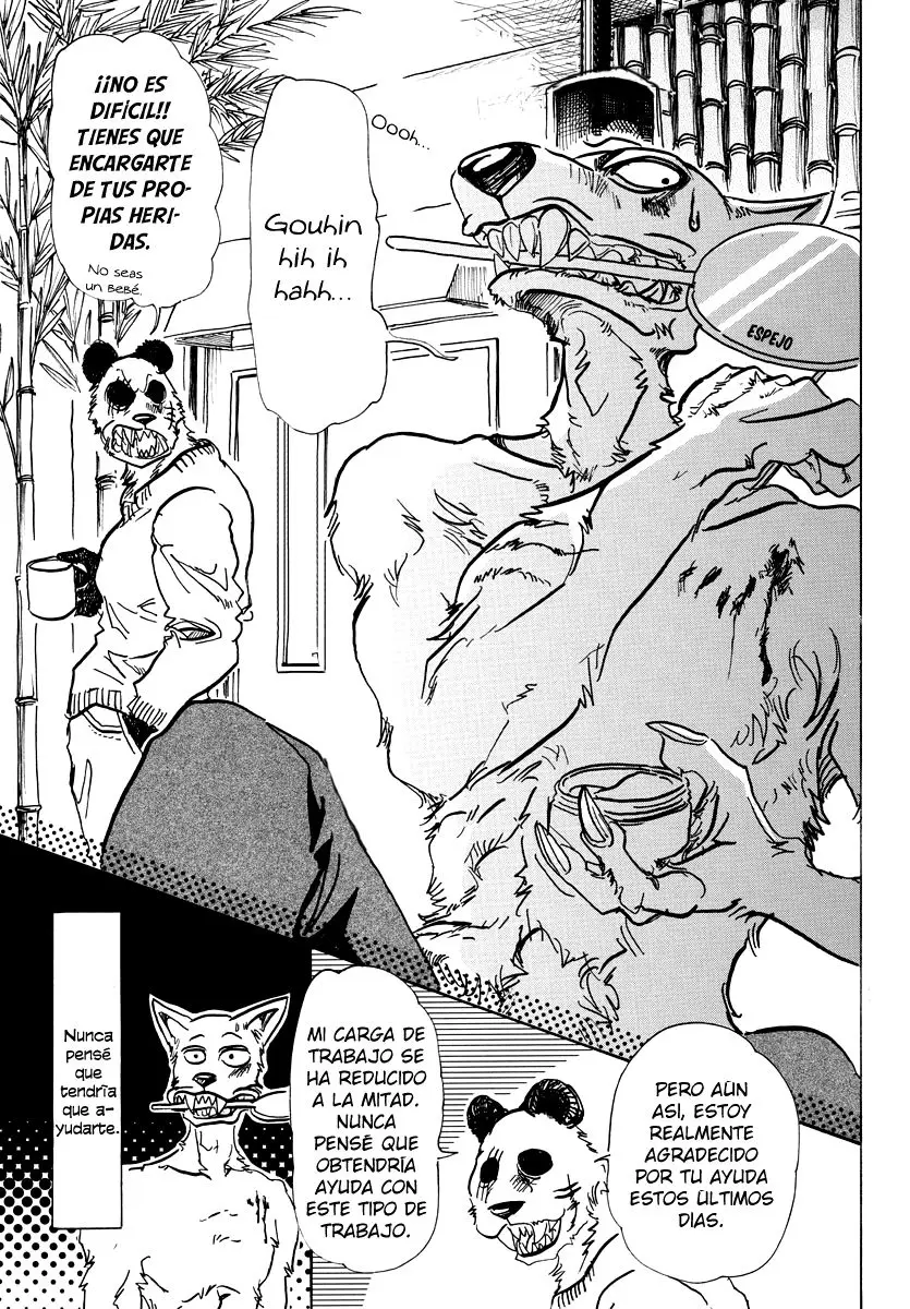 Beastars capítulo 69, página 3