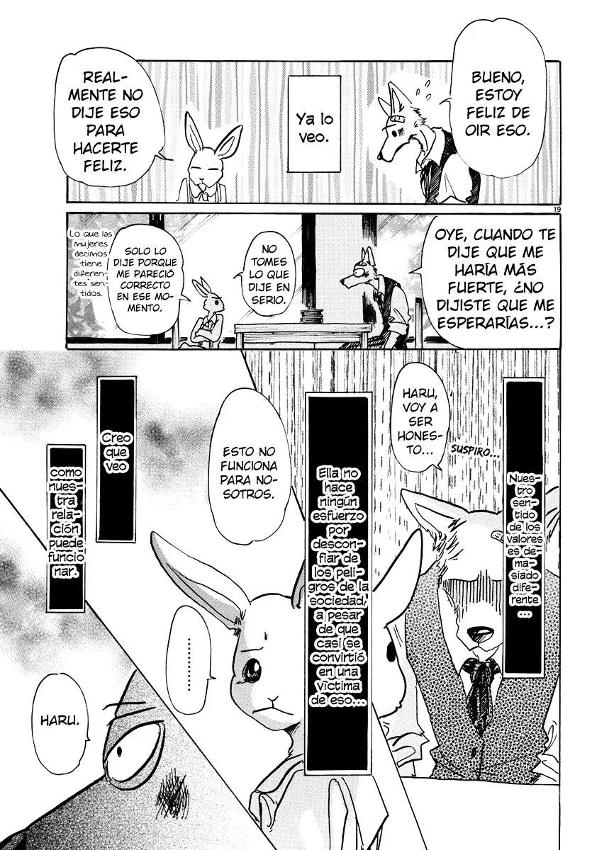 Beastars capítulo 69, página 21