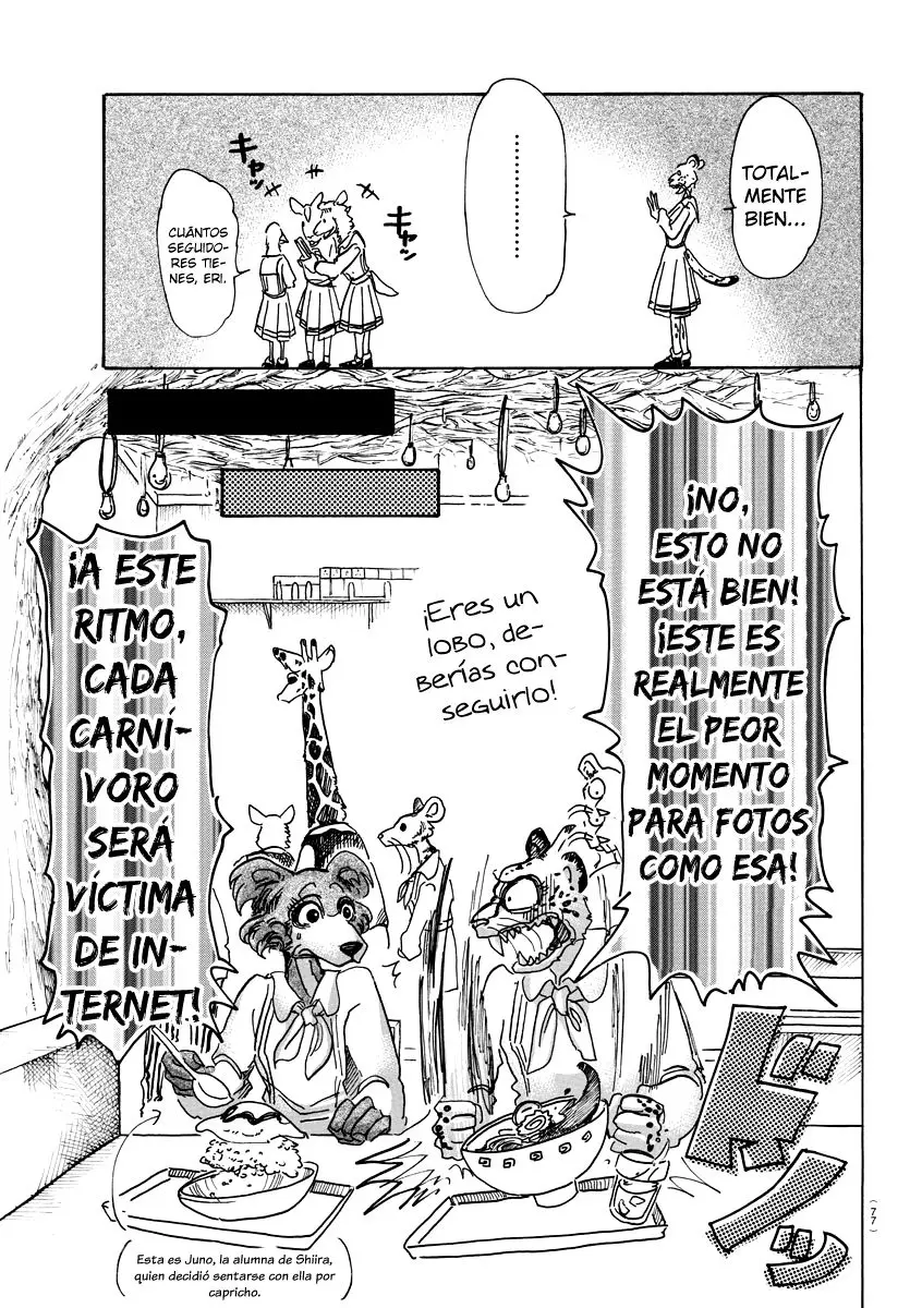 Beastars capítulo 70, página 4