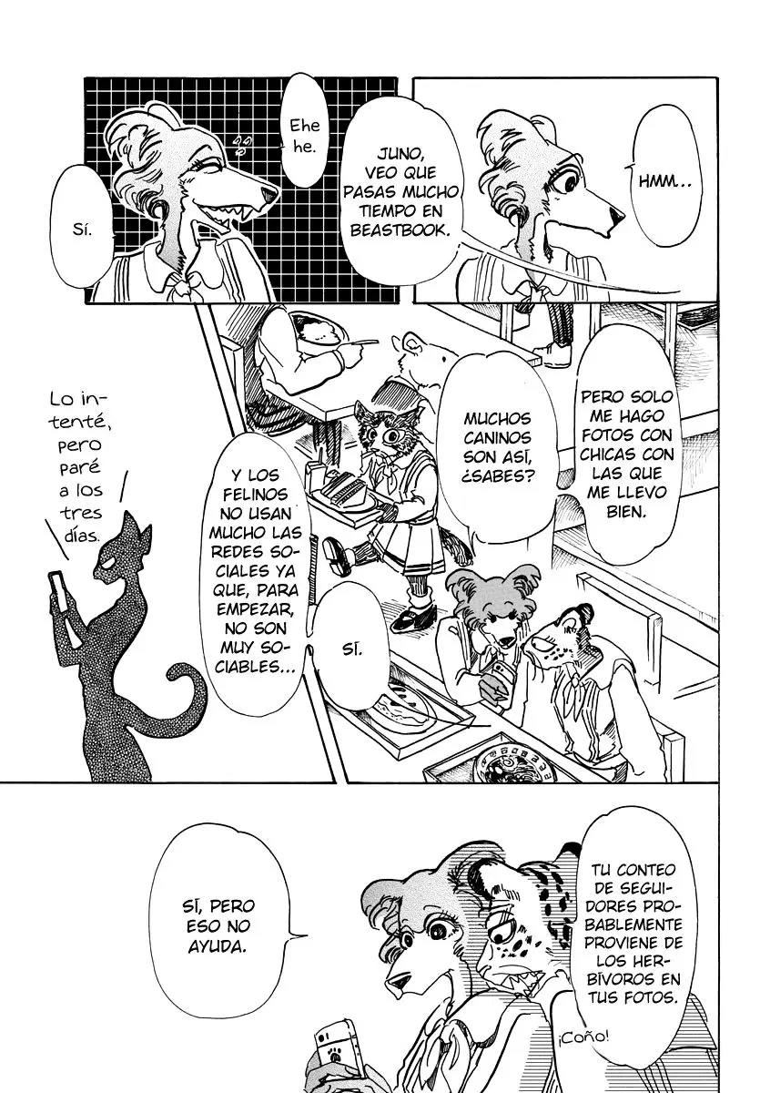 Beastars capítulo 70, página 8