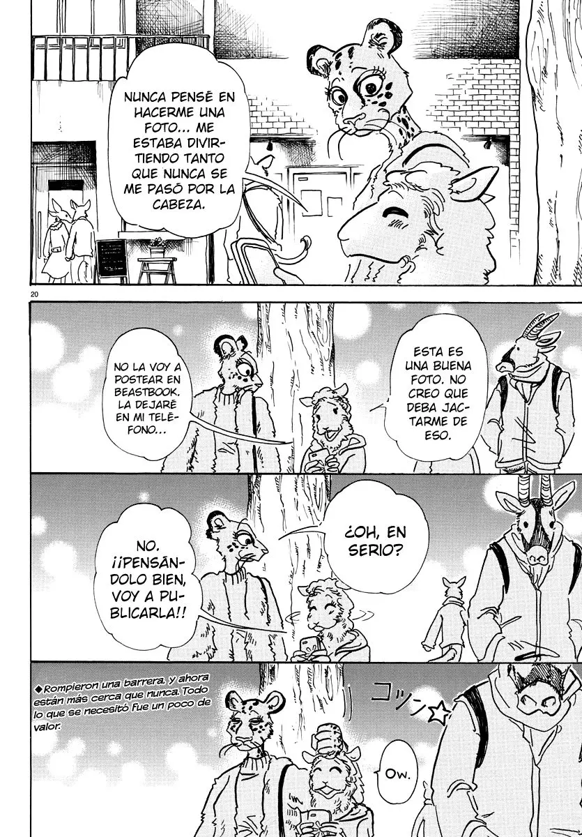 Beastars capítulo 70, página 20