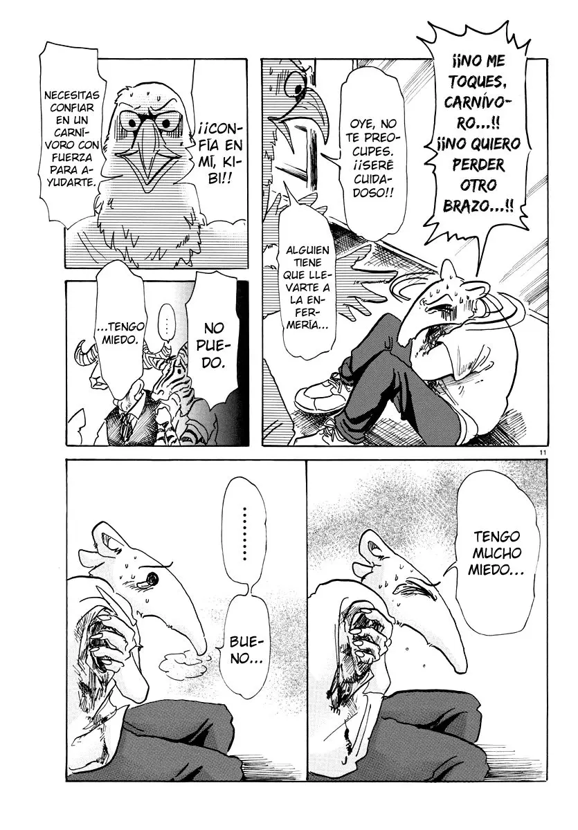 Beastars capítulo 71, página 11