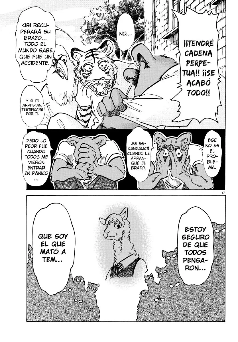Beastars capítulo 71, página 17