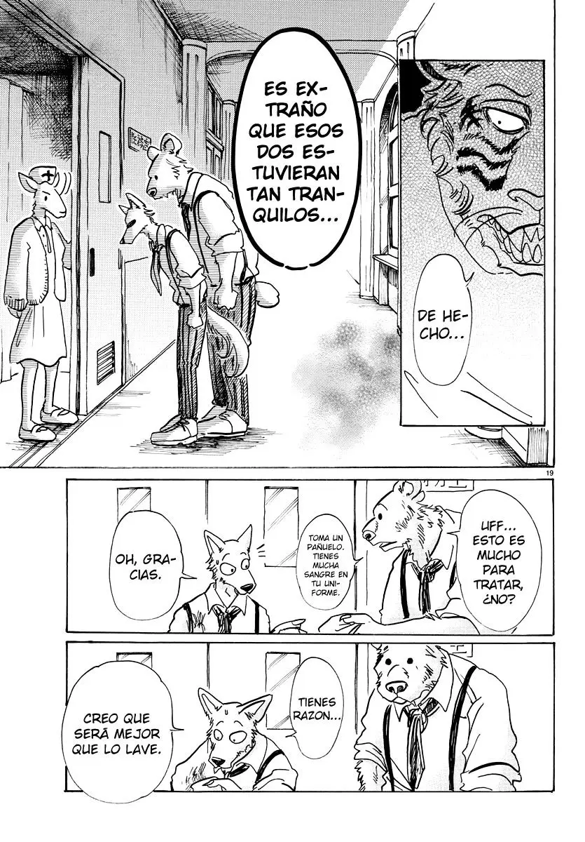 Beastars capítulo 71, página 19