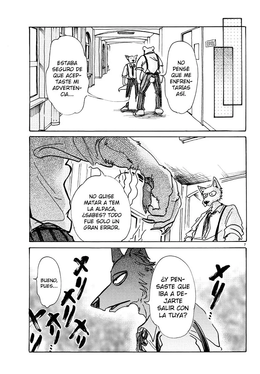Beastars capítulo 72, página 8
