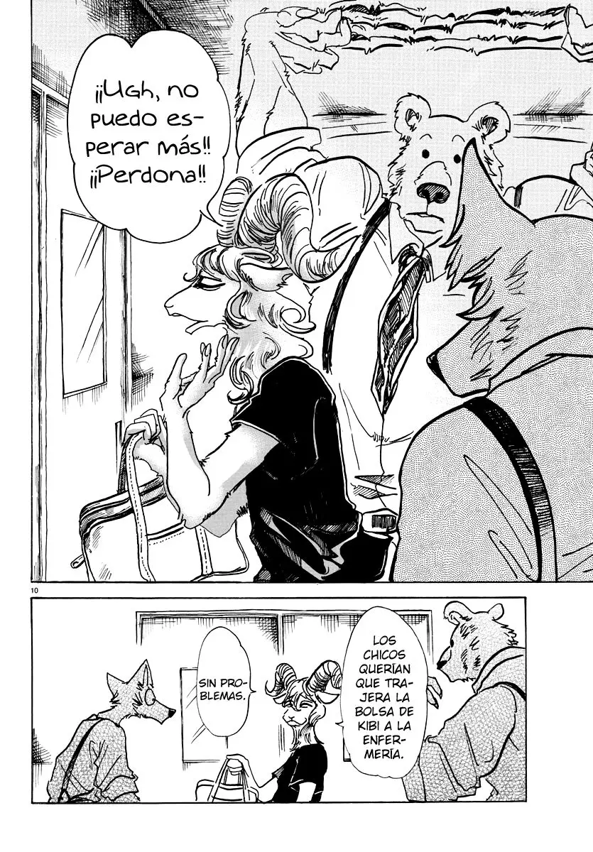 Beastars capítulo 72, página 10