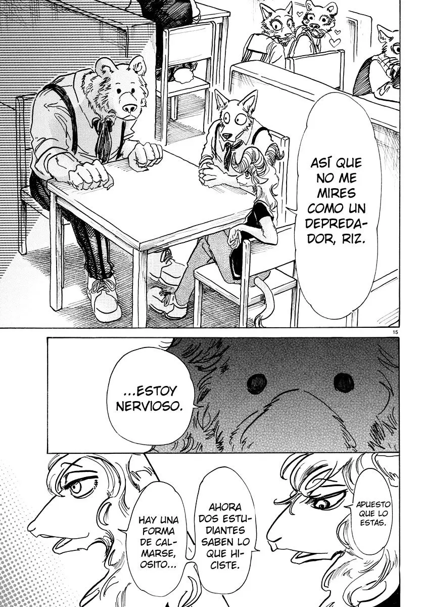 Beastars capítulo 72, página 15