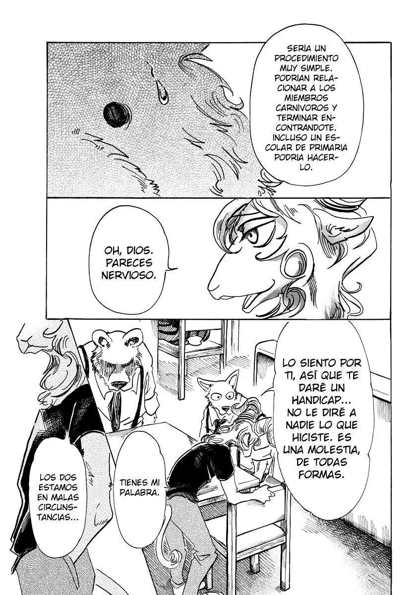 Beastars capítulo 72, página 17