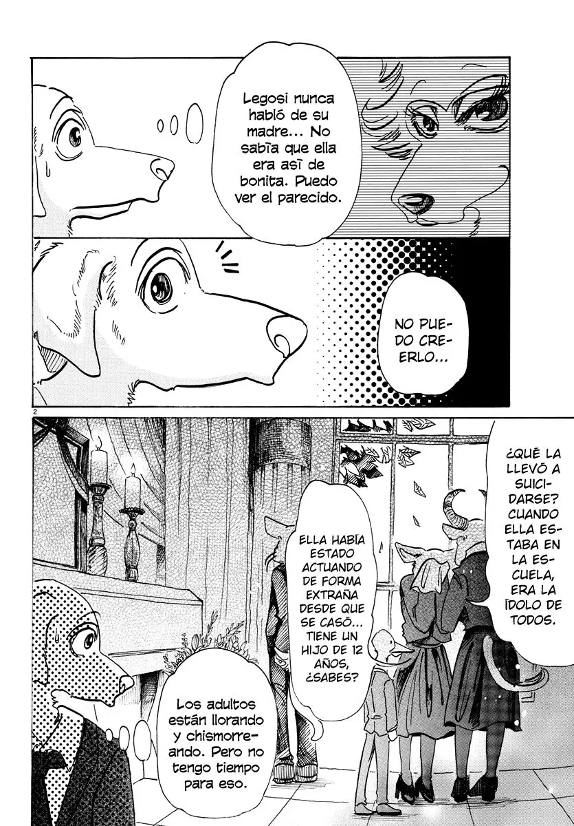 Beastars capítulo 73, página 3