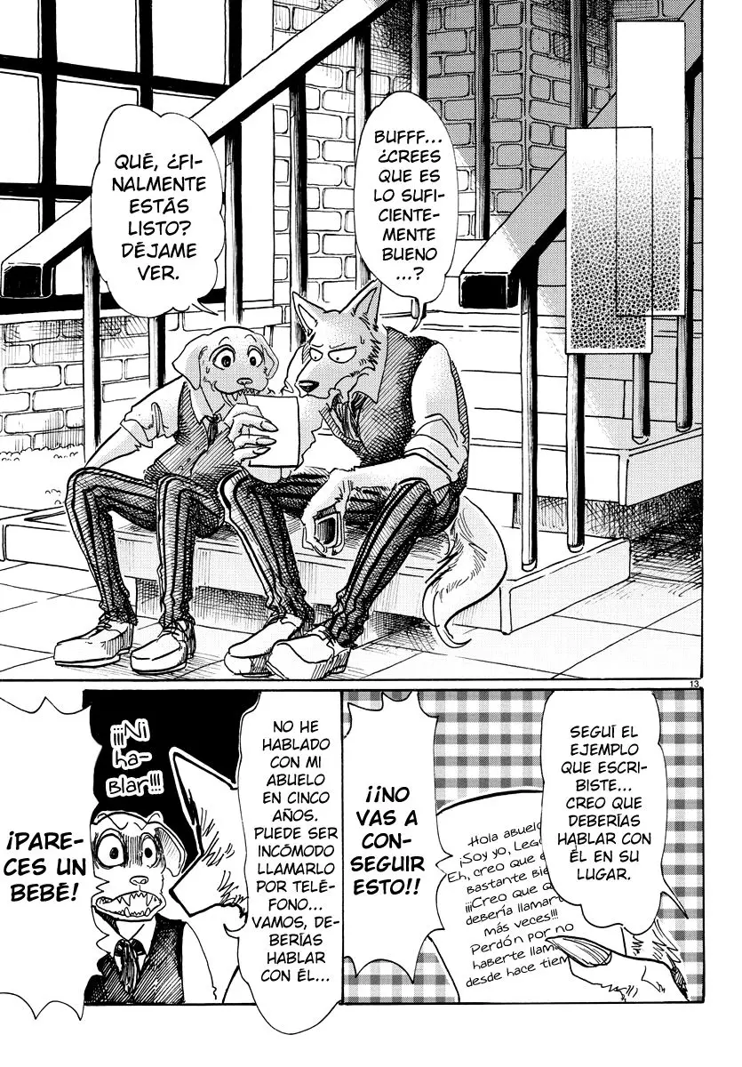Beastars capítulo 73, página 14