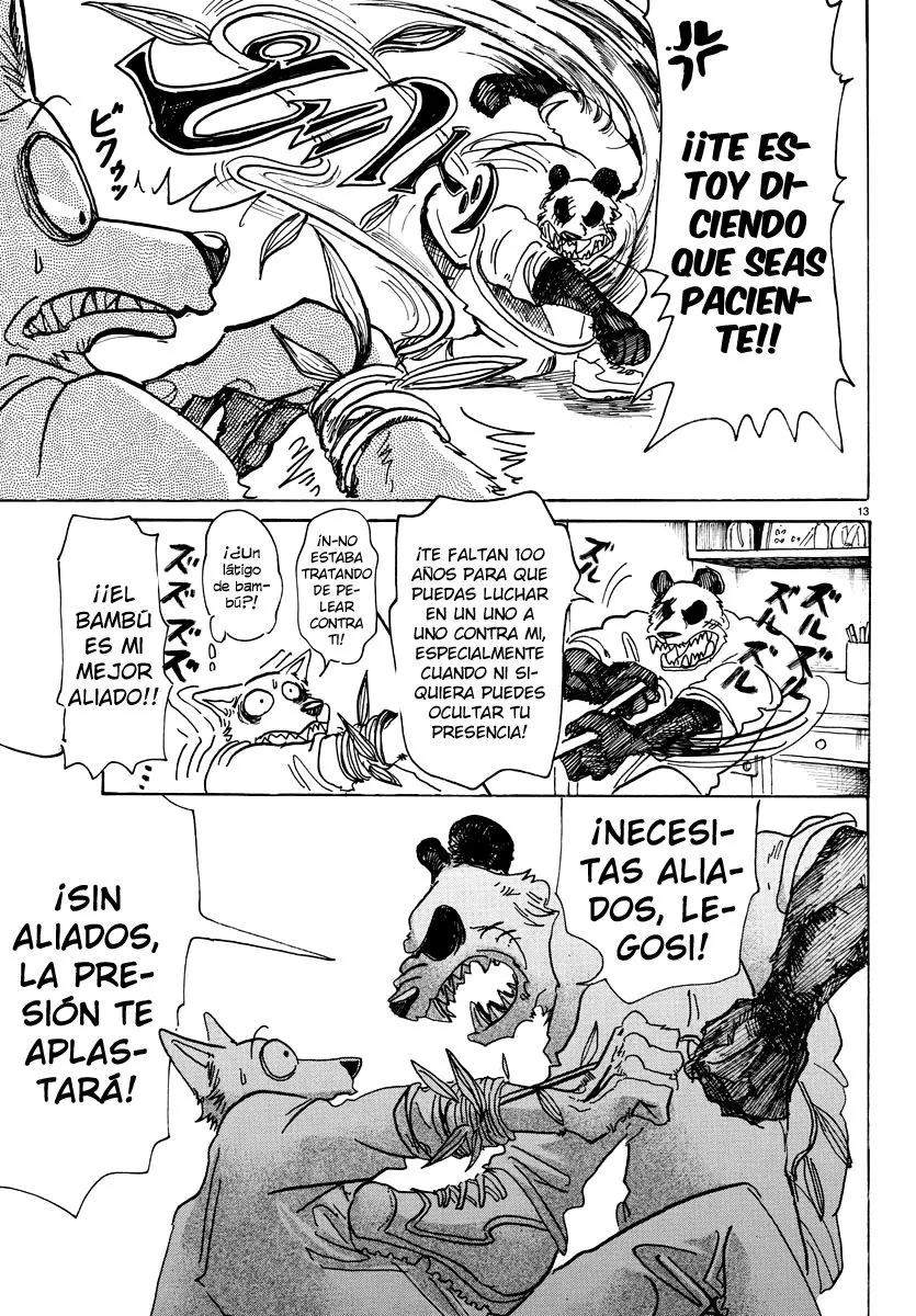 Beastars capítulo 74, página 14
