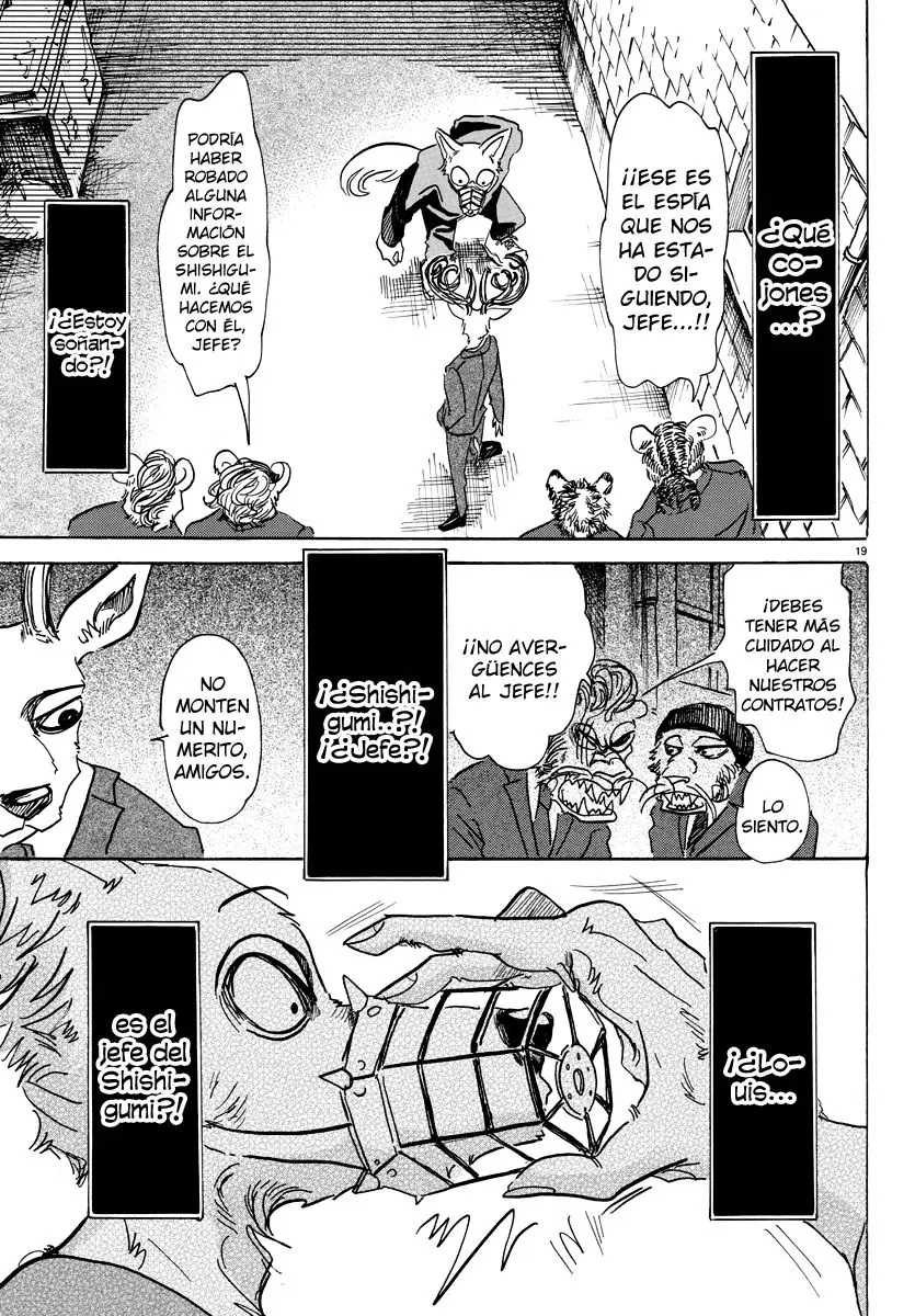 Beastars capítulo 74, página 19