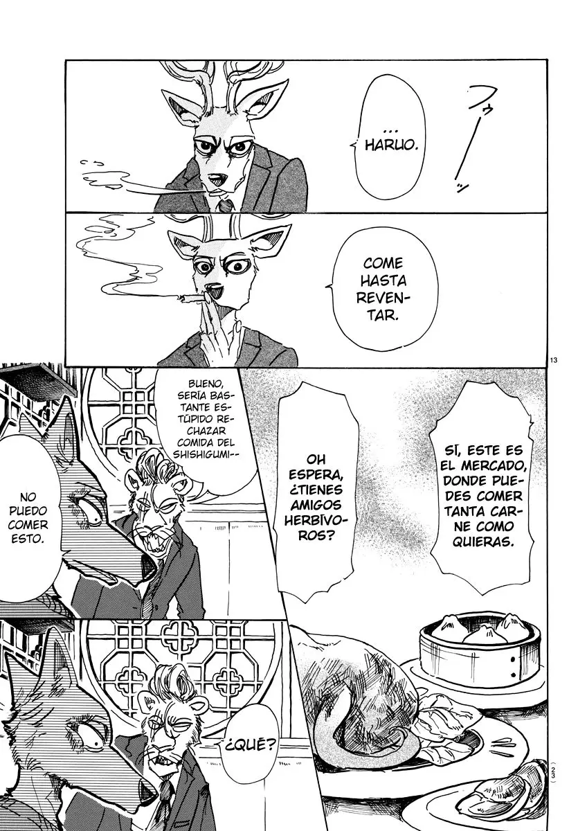 Beastars capítulo 75, página 14