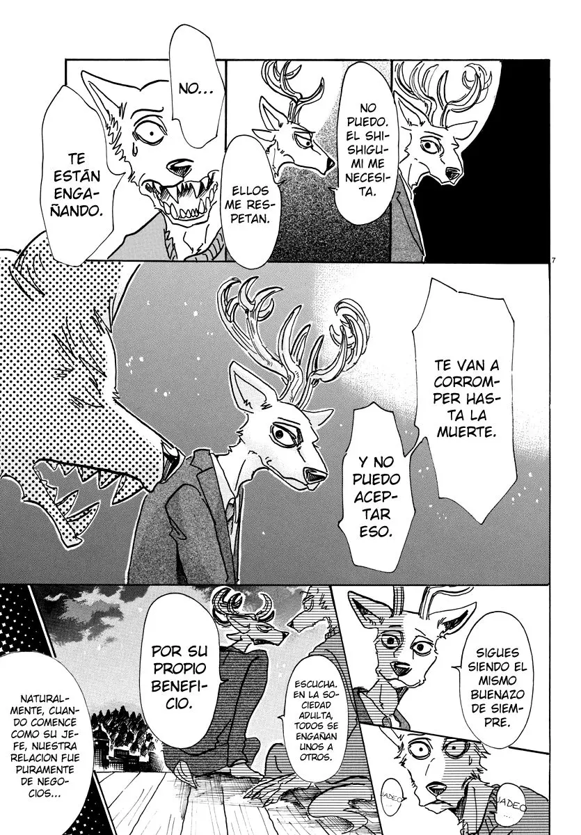 Beastars capítulo 76, página 9