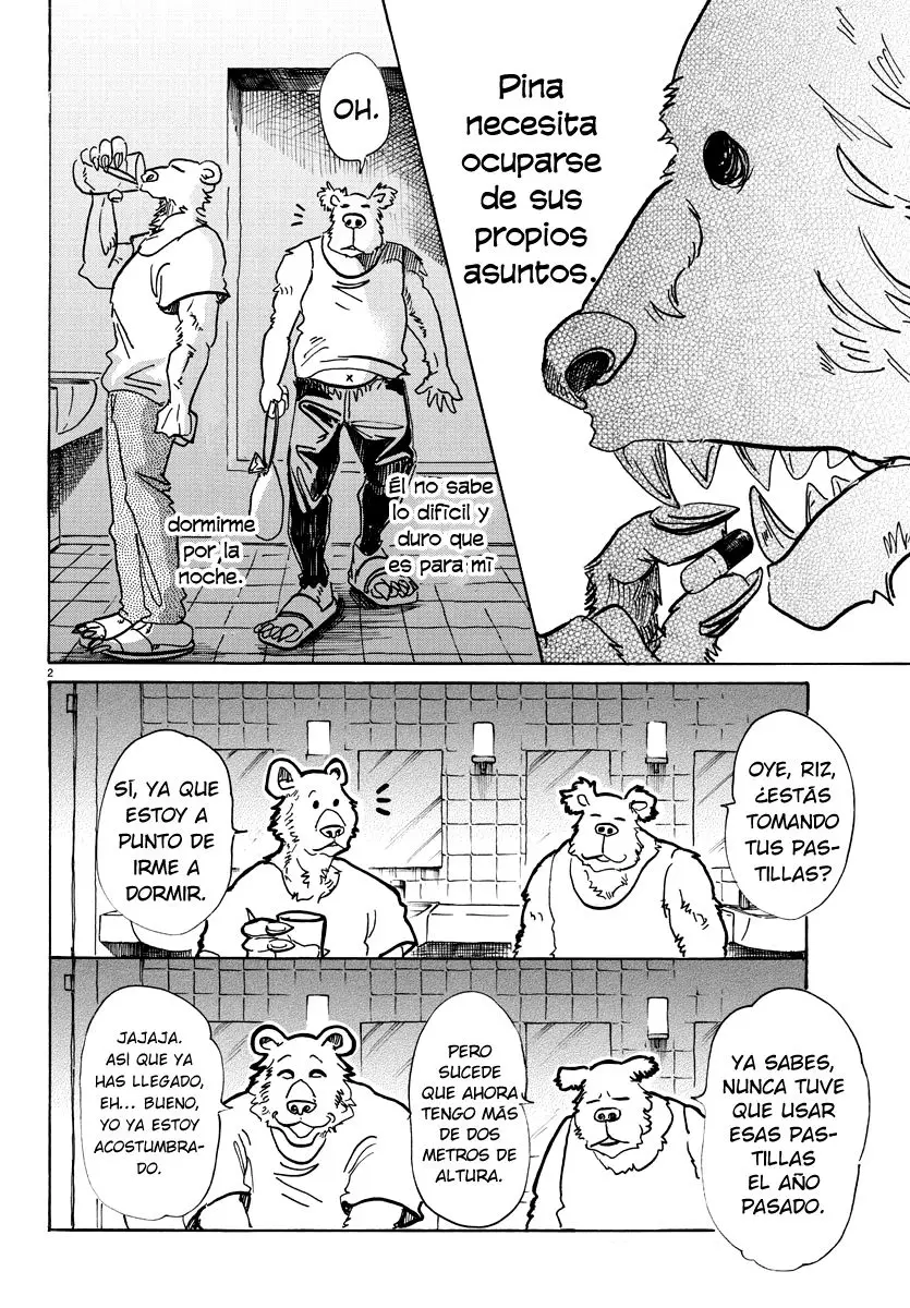 Beastars capítulo 77, página 3