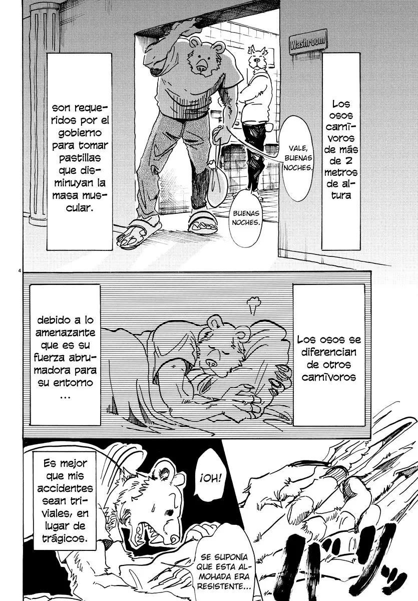 Beastars capítulo 77, página 5