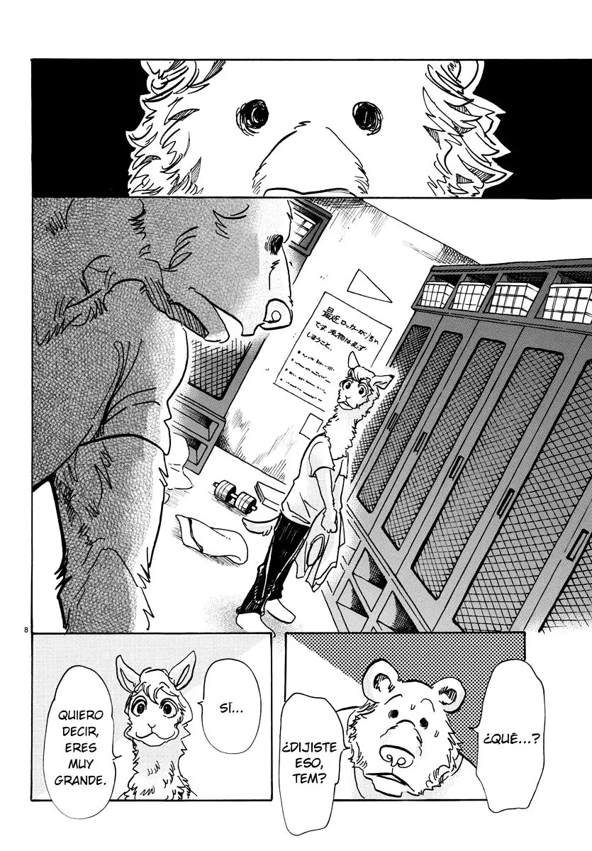 Beastars capítulo 77, página 9