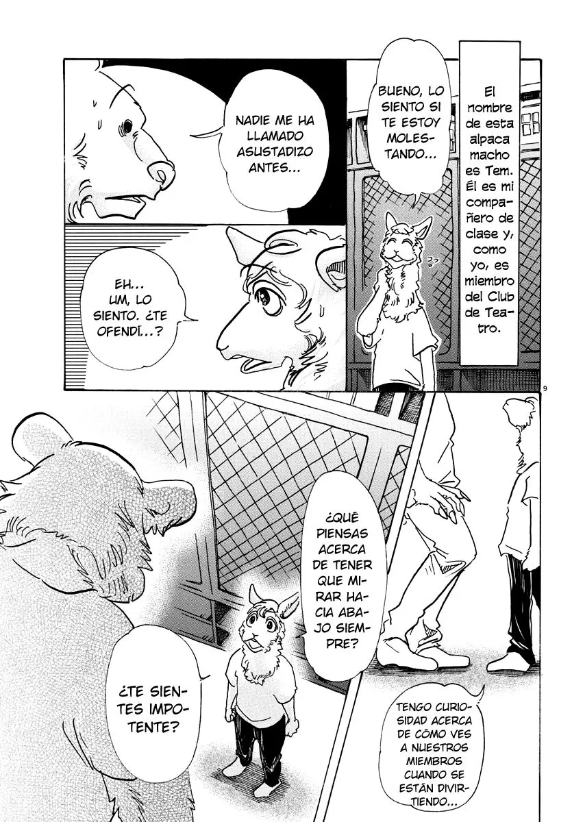 Beastars capítulo 77, página 10