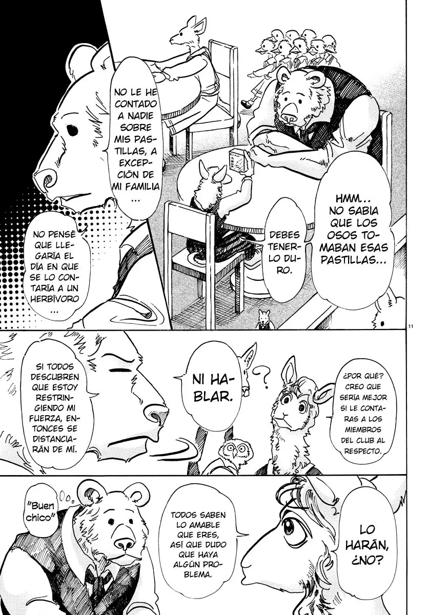Beastars capítulo 77, página 12