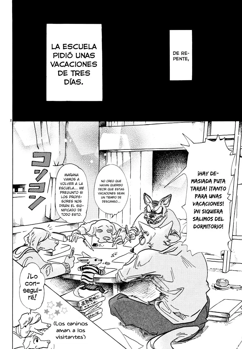 Beastars capítulo 78, página 3