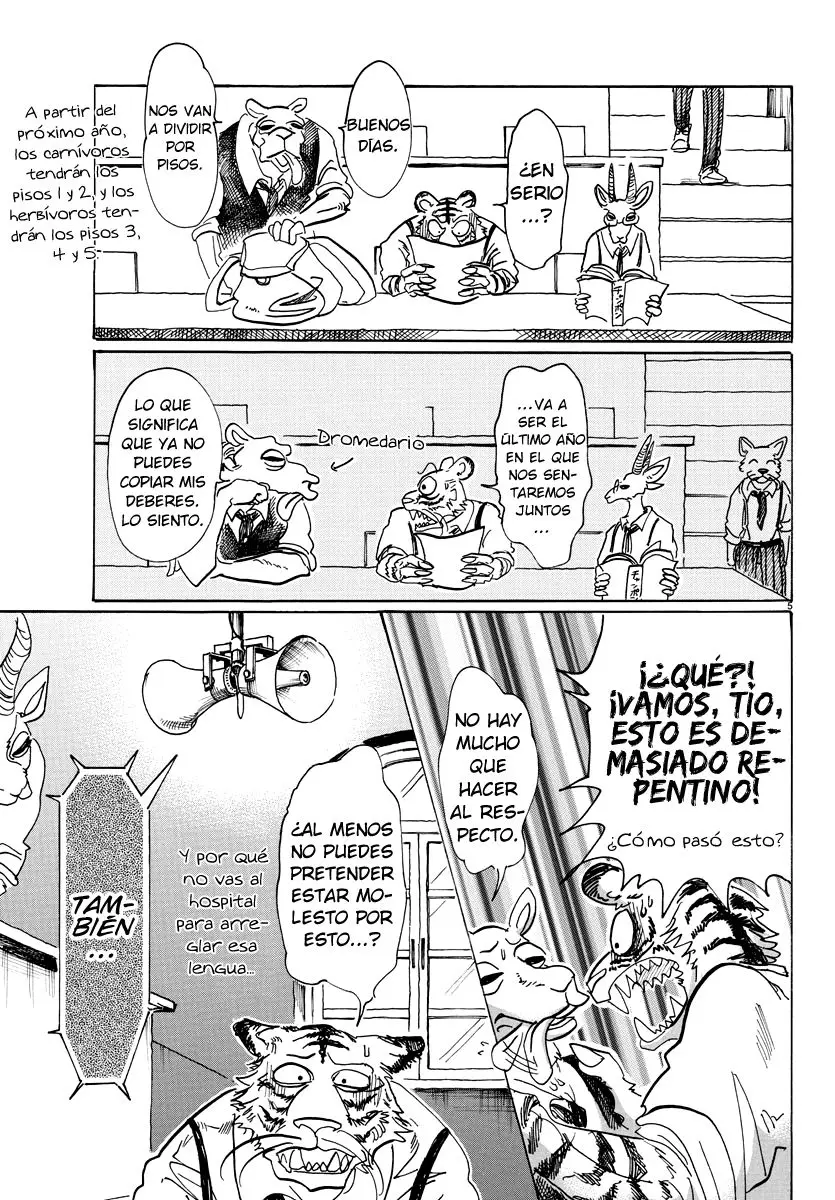 Beastars capítulo 78, página 6