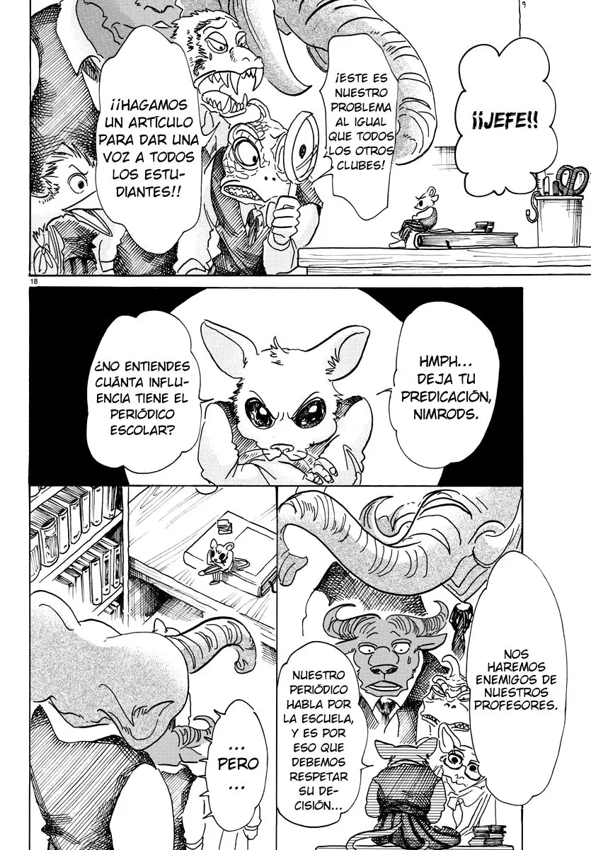 Beastars capítulo 78, página 18