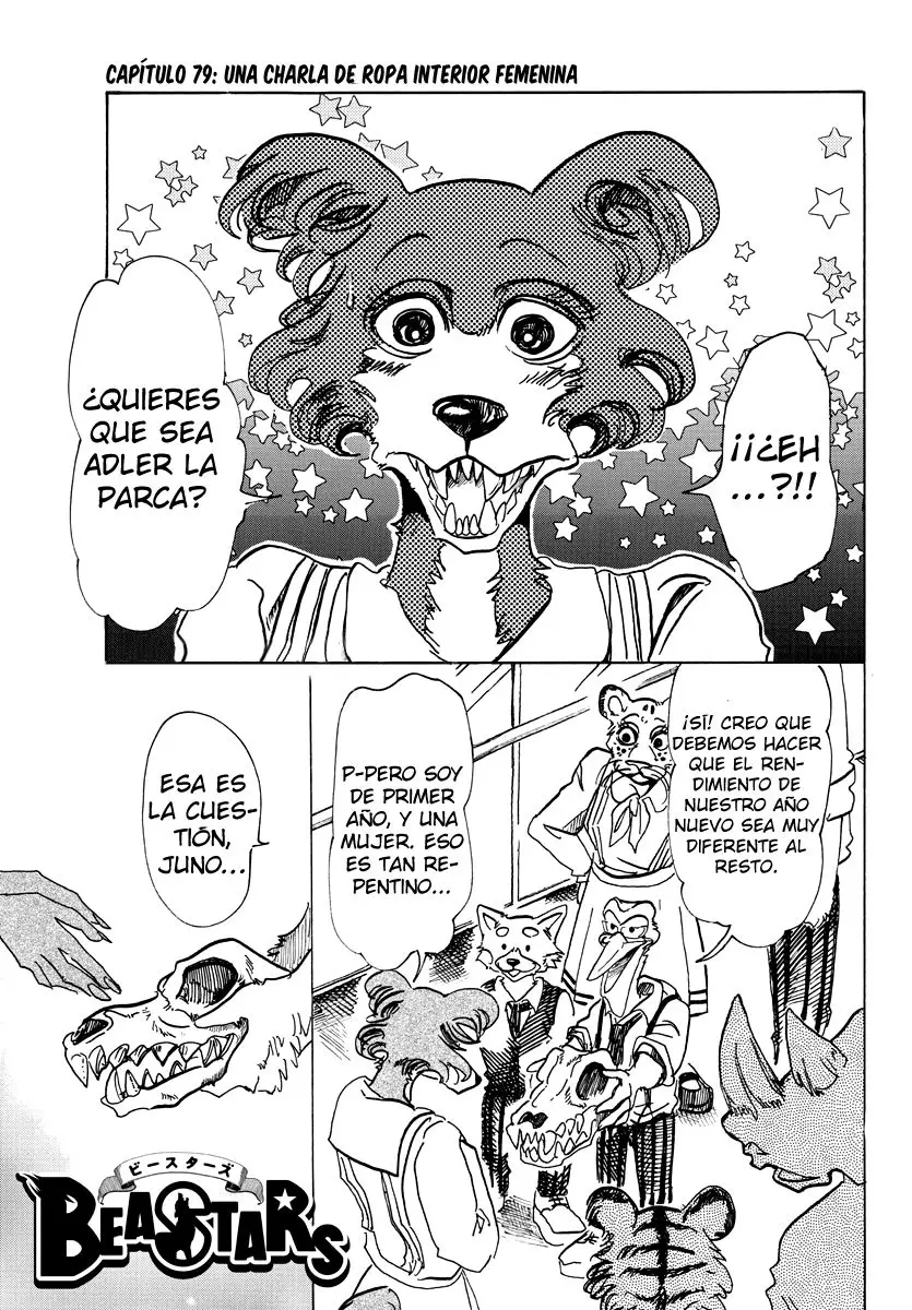 Beastars capítulo 79, página 2