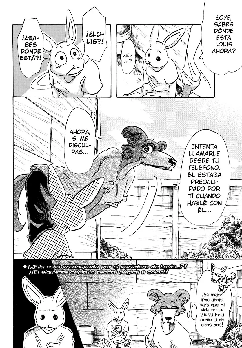 Beastars capítulo 79, página 20