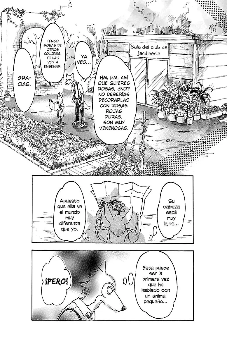 Beastars capítulo 8, página 14