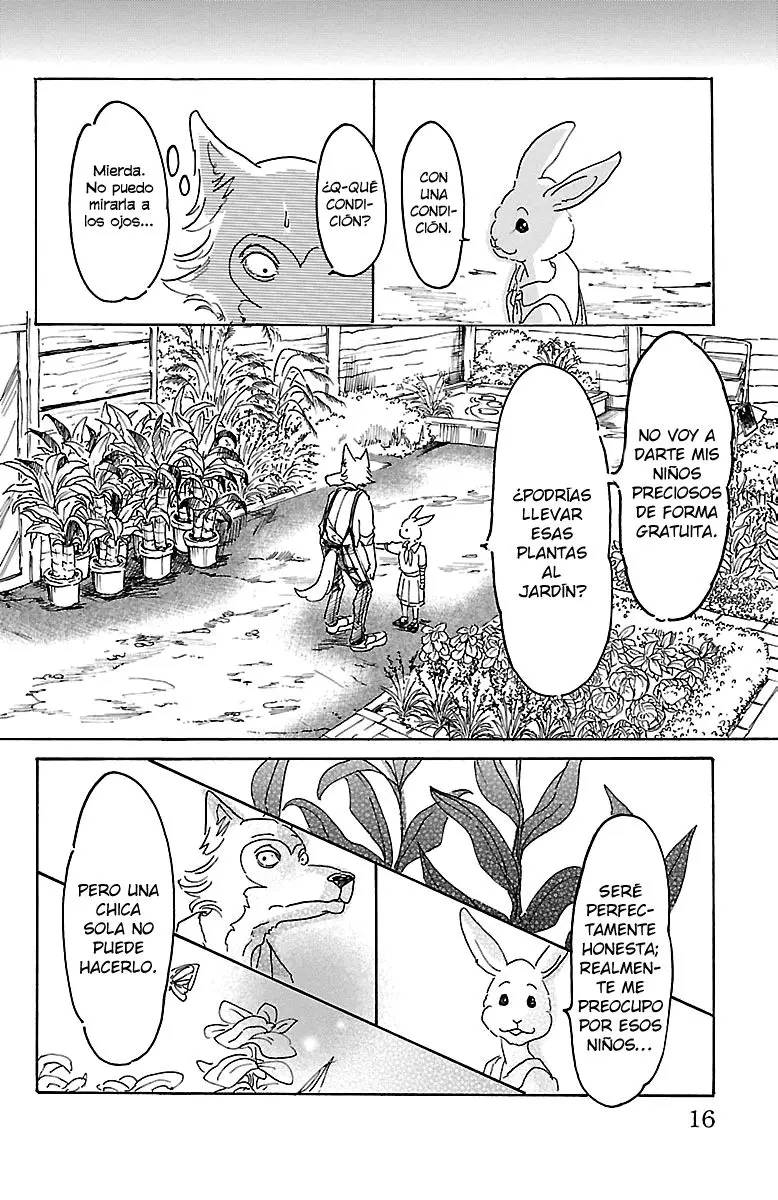 Beastars capítulo 8, página 15